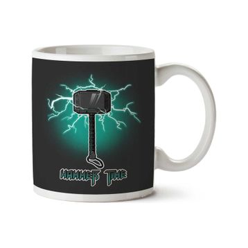 Art Hediye Hammer Time Thor İki Tarafı Baskılı Kupa Bardak