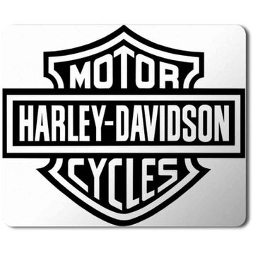 Art Hediye Harley Davidson Baskılı 23x19 cm Mouse Pad
