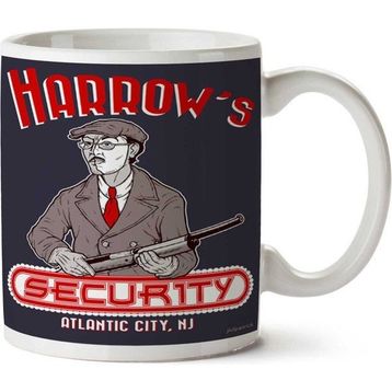 Art Hediye Harrow's Security Iki Tarafı Baskılı Kupa Bardak