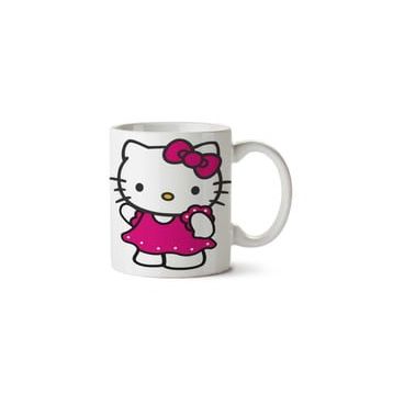Art Hediye Hello Kitty İki Tarafı Baskılı Kupa Bardak