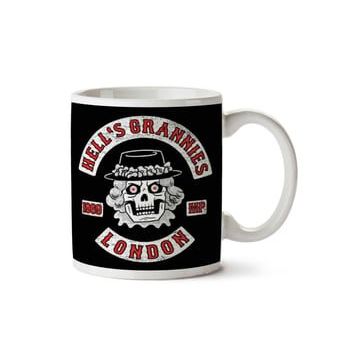 Art Hediye Hells Grannies Monty Python Logo İki Tarafı Baskılı Kupa Bardak