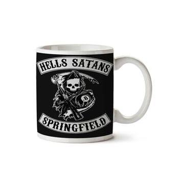 Art Hediye Hells Satans By İki Tarafı Baskılı Kupa Bardak