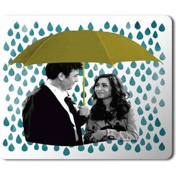 Art Hediye How I Met Your Mother Ted E Tracy Baskılı 23x19 cm Mouse Pad