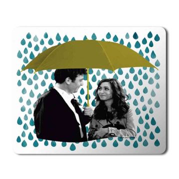 Art Hediye How I Met Your Mother Ted E Tracy Baskılı 23x19 cm Mouse Pad