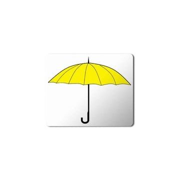 Art Hediye How I Met Your Mother Yellow Umbrella Baskılı 23x19 cm Mouse Pad