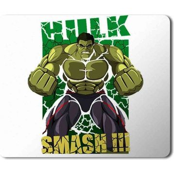 Art Hediye Hulk Smash Baskılı 23x19 cm Mouse Pad