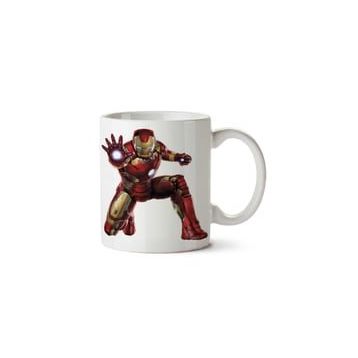 Art Hediye Iron Man Marvel İki Tarafı Baskılı Kupa