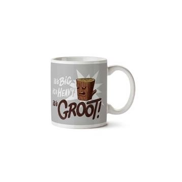 Art Hediye Its Big Its Heavy Its Groot Guardians Of The Galaxy Ren And Stimpy 01 İki Tarafı Baskılı Kupa Bardak