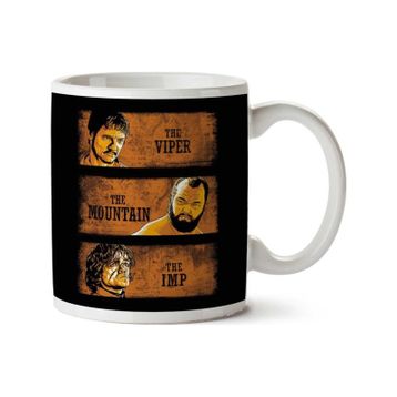 Art Hediye Iyi Kötü Çirkin The Viper,the Mountain, The Impİki Tarafı Baskılı Kupa Bardak