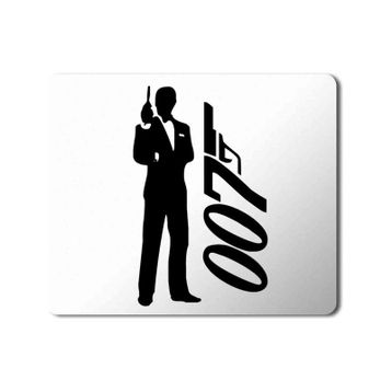 Art Hediye James Bond 007 Baskılı 23x19 cm Mouse Pad