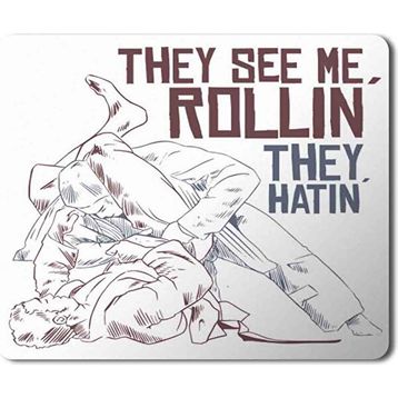 Art Hediye Jiu Jitsu 2 Baskılı 23x19 cm Mouse Pad