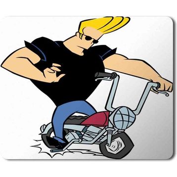 Art Hediye Johnny Bravo 5 Baskılı 23x19 cm Mouse Pad