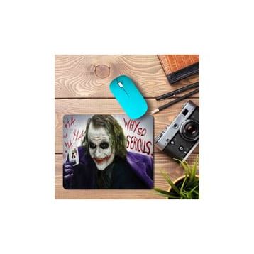 Art Hediye Joker Why So Serius Baskılı 23x19 cm Mouse Pad