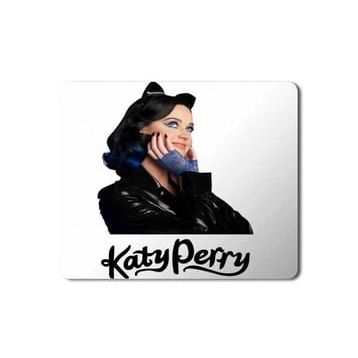 Art Hediye Katy Perry Cat Baskılı 23x19 cm Mouse Pad