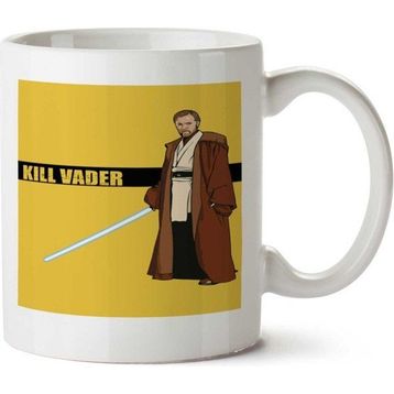 Art Hediye Kill Vader İki Tarafı Baskılı Kupa Bardak