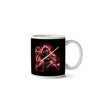 Art Hediye Kylo Ren Star Wars The Force Awakens İki Tarafı Baskılı Kupa Bardak