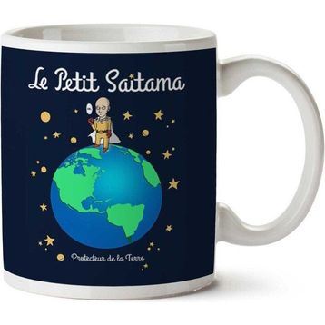 Art Hediye Le Petit Saitama Protector Of The World One Punch Man İki Tarafı Baskılı Kupa Bardak
