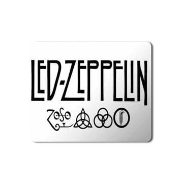 Art Hediye LED Zeppelin Baskılı 23x19 cm Mouse Pad