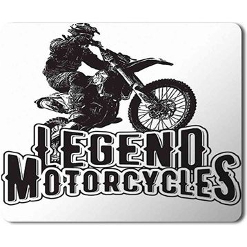 Art Hediye Legend Motorcycles Baskılı 23x19 cm Mouse Pad