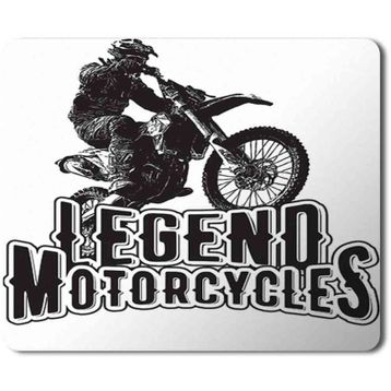Art Hediye Legend Motorcycles Baskılı 23x19 cm Mouse Pad
