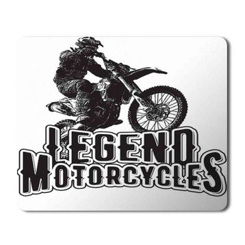 Art Hediye Legend Motorcycles Baskılı 23x19 cm Mouse Pad