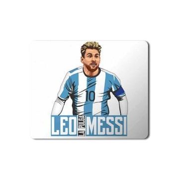Art Hediye Leo Messi Baskılı 23x19 cm Mouse Pad