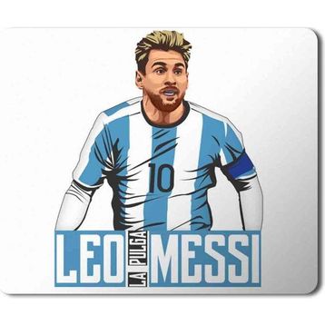 Art Hediye Leo Messi Baskılı 23x19 cm Mouse Pad