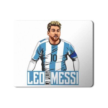 Art Hediye Leo Messi Baskılı 23x19 cm Mouse Pad