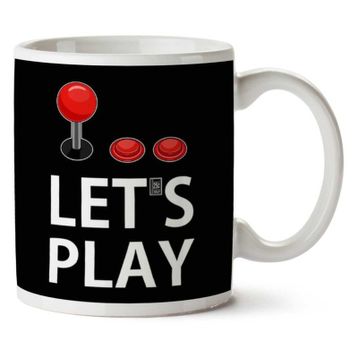 Art Hediye Lets Play İki Tarafı Baskılı Kupa Bardak