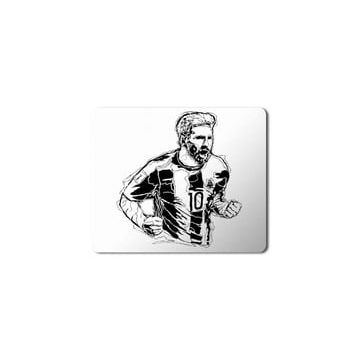 Art Hediye Lionel Messi Baskılı 23x19 cm Mouse Pad
