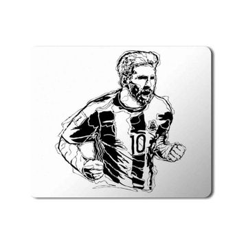 Art Hediye Lionel Messi Baskılı 23x19 cm Mouse Pad