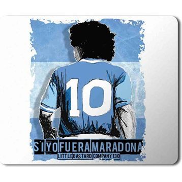 Art Hediye Maradona Baskılı 23x19 cm Mouse Pad