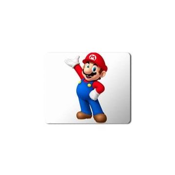 Art Hediye Mario Baskılı 23x19 cm Mouse Pad