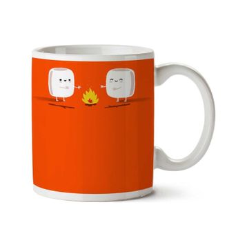 Art Hediye Marshmallows İki Tarafı Baskılı Kupa Bardak