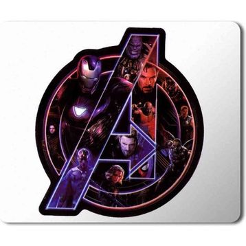 Art Hediye Marvel Avengers Baskılı 23x19 cm Mouse Pad