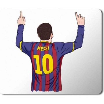 Art Hediye Messi 10 Numara Baskılı 23x19 cm Mouse Pad