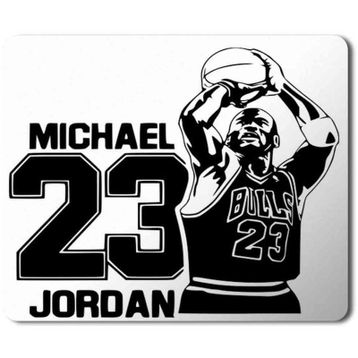 Art Hediye Michael Jordan Baskılı 23x19 cm Mouse Pad