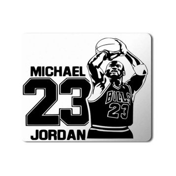 Art Hediye Michael Jordan Baskılı 23x19 cm Mouse Pad