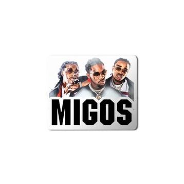 Art Hediye Migos Baskılı 23x19 cm Mouse Pad