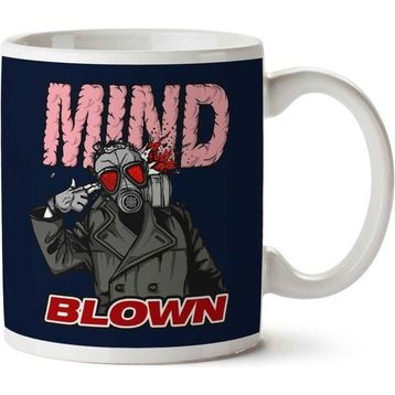 Art Hediye Mind Blown Pop Art Style İki Tarafı Baskılı Kupa Bardak