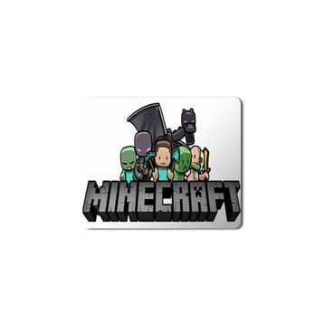 Art Hediye Minecraft Server Baskılı 23x19 cm Mouse Pad