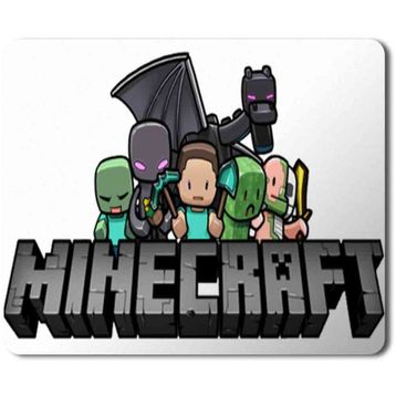 Art Hediye Minecraft Server Baskılı 23x19 cm Mouse Pad