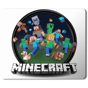 Art Hediye Minecraft Transparent Baskılı 23x19 cm Mouse Pad