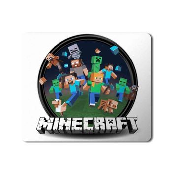 Art Hediye Minecraft Transparent Baskılı 23x19 cm Mouse Pad
