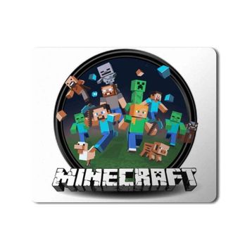 Art Hediye Minecraft Transparent Baskılı 23x19 cm Mouse Pad