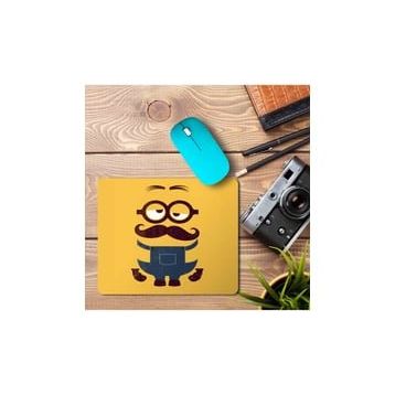 Art Hediye Miniouns Bıyık Baskılı 23x19 cm Mouse Pad