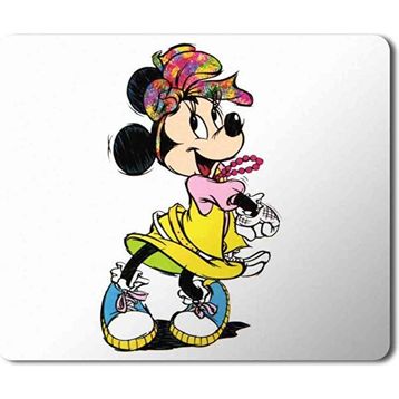 Art Hediye Minnie Mouse Baskılı 23x19 cm Mouse Pad