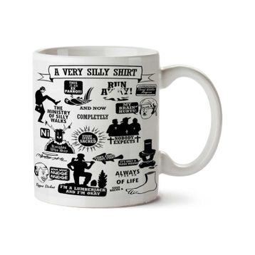 Art Hediye Monty Python Quotes İki Tarafı Baskılı Kupa Bardak