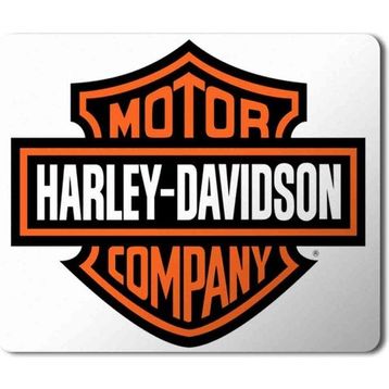 Art Hediye Motor Harley Davidson Baskılı 23x19 cm Mouse Pad