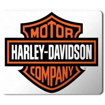 Art Hediye Motor Harley Davidson Baskılı 23x19 cm Mouse Pad